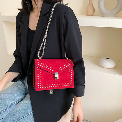 Leather Scrub Small Shoulder Messenger