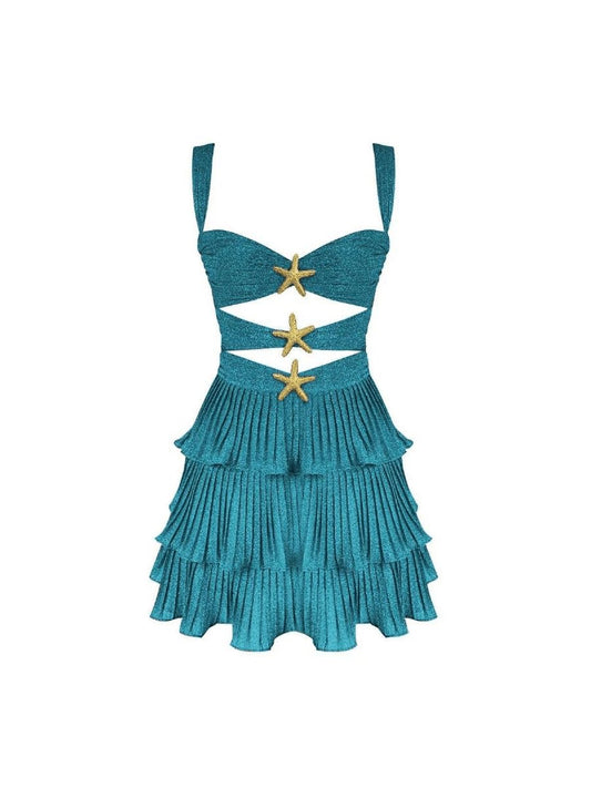 Elegant Neptune Style Dress