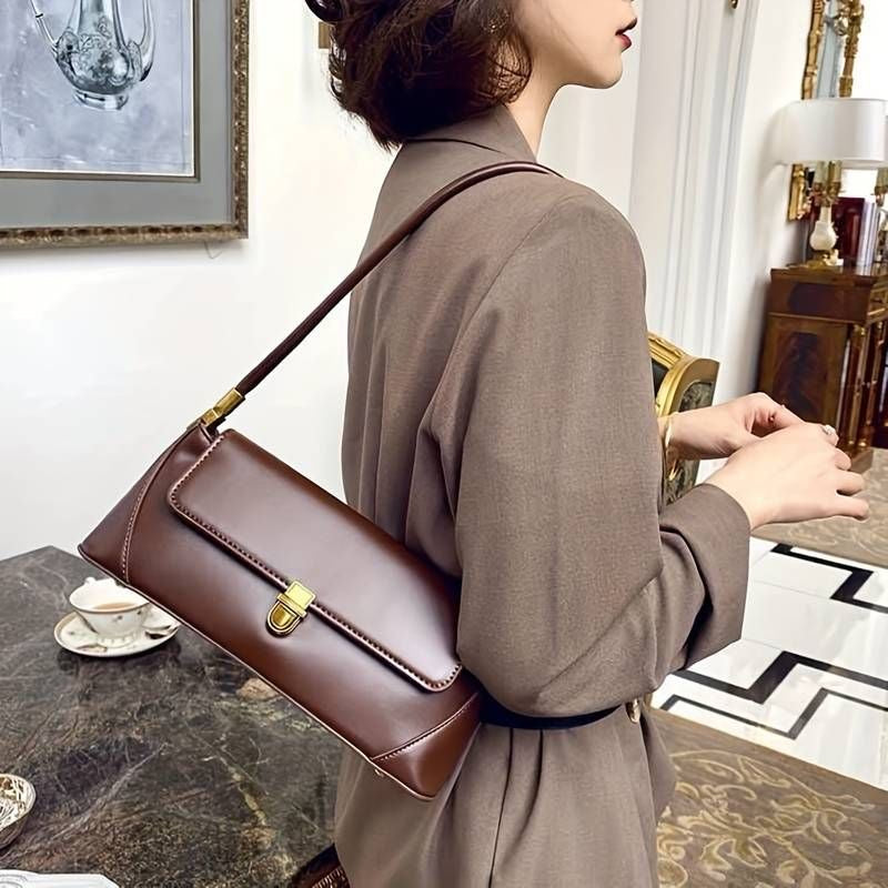 Léa PU Leather Bag – Elegant Chic Crossbody