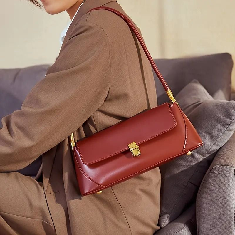 Léa PU Leather Bag – Elegant Chic Crossbody